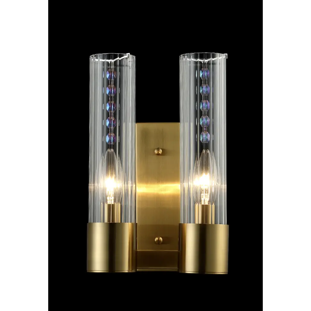 Фото 4 Настенный светильник Crystal lux Otono 2633.402 цвет латунь Фото 4 Настенный светильник Crystal lux Otono 2633.402 цвет латунь