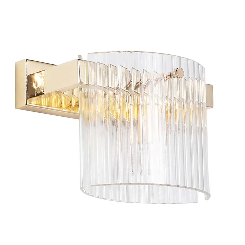 Фото Настенный светильник светодиодный Crystal lux 1650/401 нейтральный белый свет цвет золото Фото Настенный светильник светодиодный Crystal lux 1650/401 нейтральный белый свет цвет золото