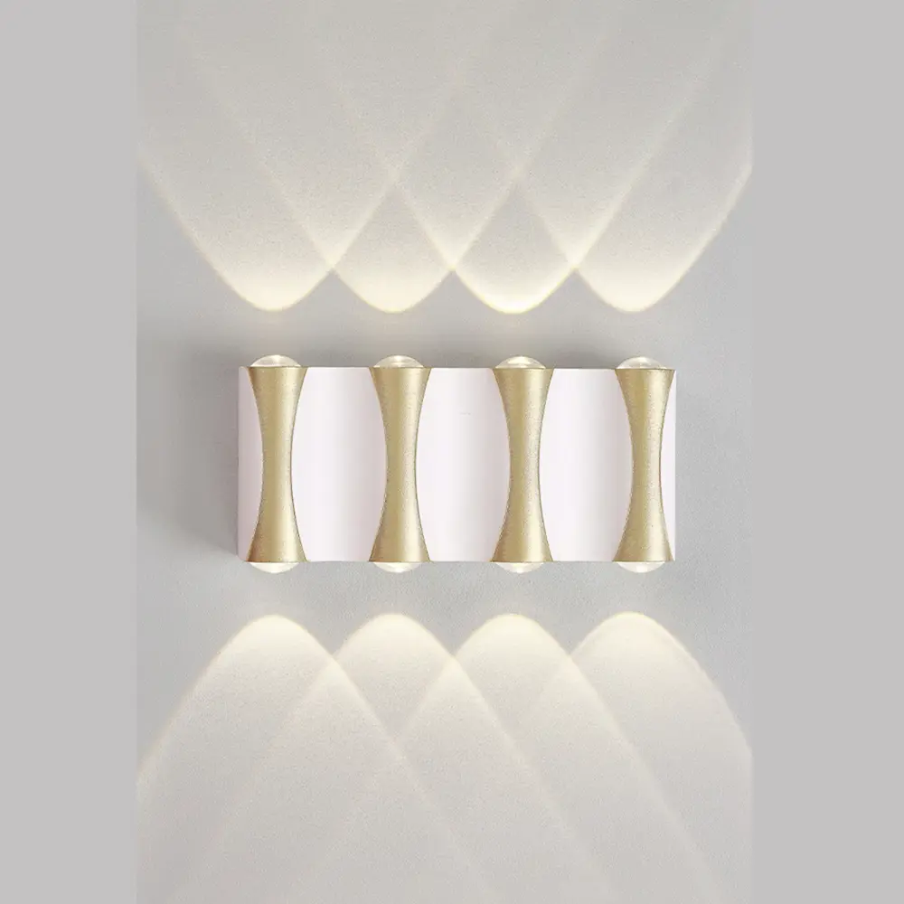 Фото 3 Настенный светильник светодиодный Crystal lux 1400/416 нейтральный белый свет цвет золото Фото 3 Настенный светильник светодиодный Crystal lux 1400/416 нейтральный белый свет цвет золото