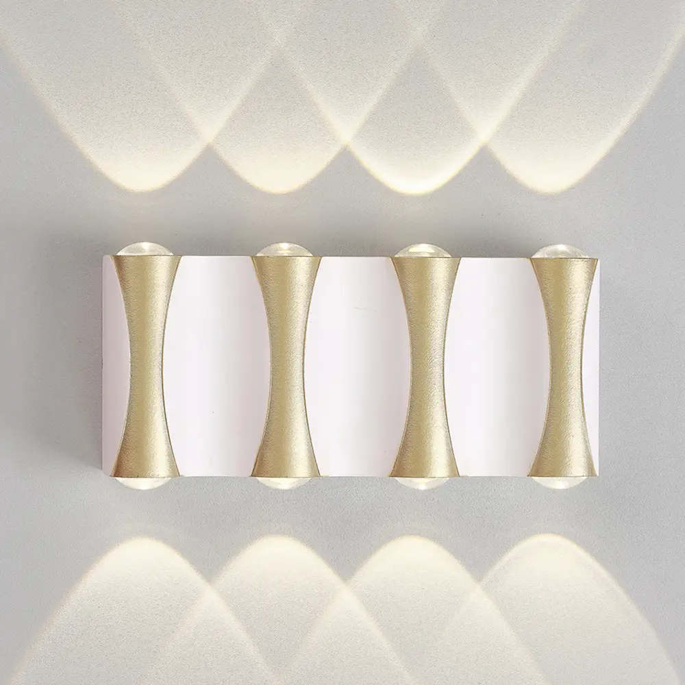 Фото 2 Настенный светильник светодиодный Crystal lux 1400/416 нейтральный белый свет цвет золото Фото 2 Настенный светильник светодиодный Crystal lux 1400/416 нейтральный белый свет цвет золото