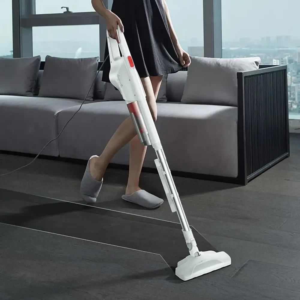 Фото 3 Пылесос вертикальный Vacuum Deerma Dx600 0.8 л 600 Вт цвет белый Фото 3 Пылесос вертикальный Vacuum Deerma Dx600 0.8 л 600 Вт цвет белый