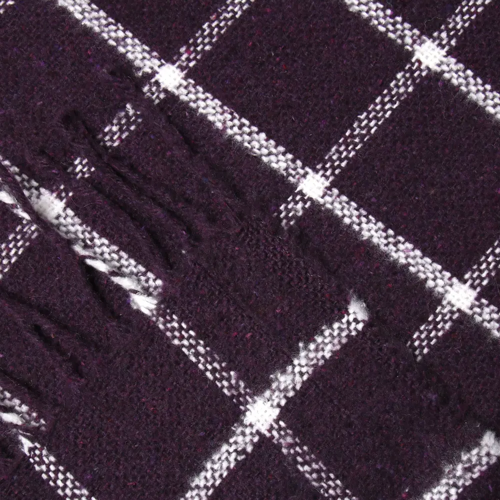 Фото 3 Плед Влади 9925335, 140x200 см, шерсть, цвет белый Фото 3 Плед Влади 9925335, 140x200 см, шерсть, цвет белый