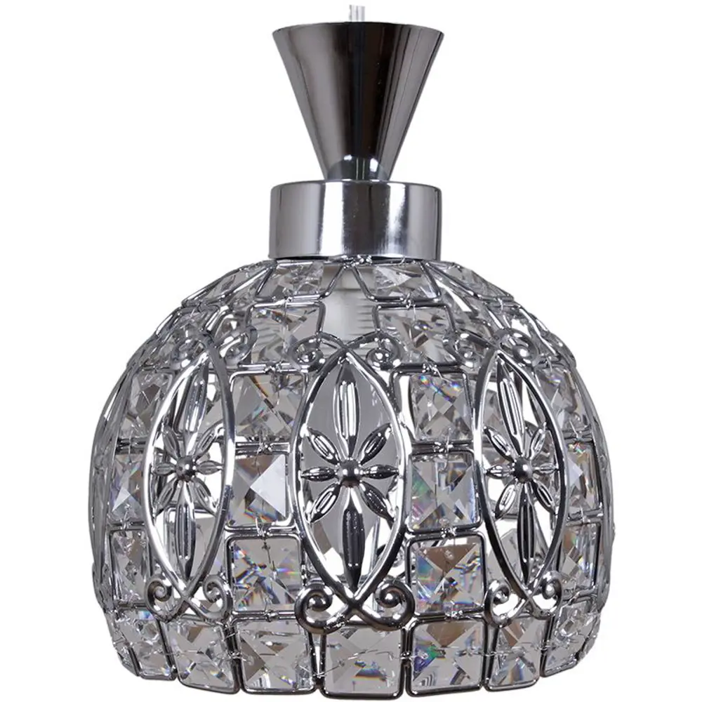 Фото 3 Светильник подвесной Reluce 03144-0.9-01 ch 1 лампа 2 м² цвет хром Фото 3 Светильник подвесной Reluce 03144-0.9-01 ch 1 лампа 2 м² цвет хром