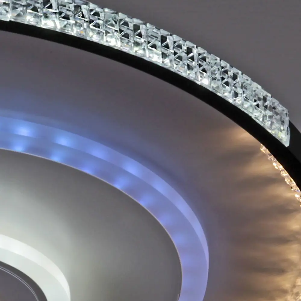 Фото 2 Люстра потолочная светодиодная Reluce 07111-0.3-500 20 м² регулируемый белый свет цвет белый Фото 2 Люстра потолочная светодиодная Reluce 07111-0.3-500 20 м² регулируемый белый свет цвет белый