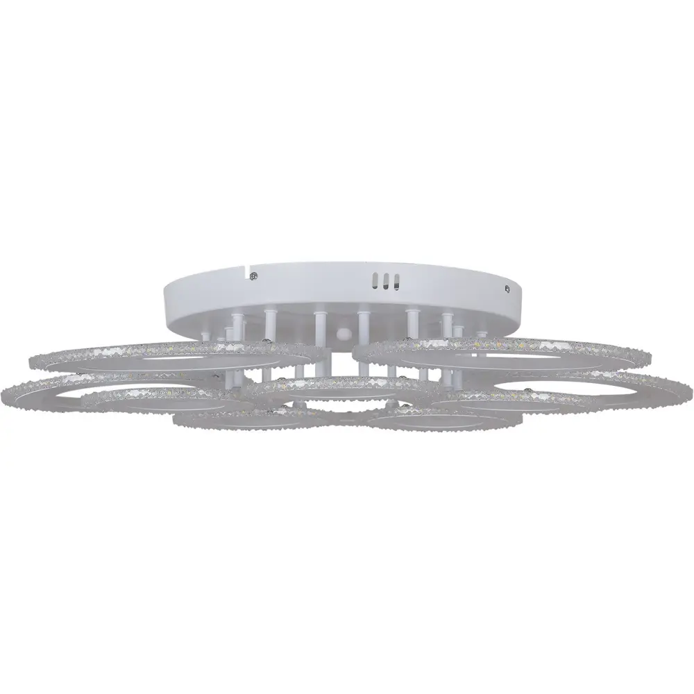 Фото 7 Люстра потолочная светодиодная Reluce 08431-0.3-5+5c 64 м² регулируемый белый свет цвет белый Фото 7 Люстра потолочная светодиодная Reluce 08431-0.3-5+5c 64 м² регулируемый белый свет цвет белый