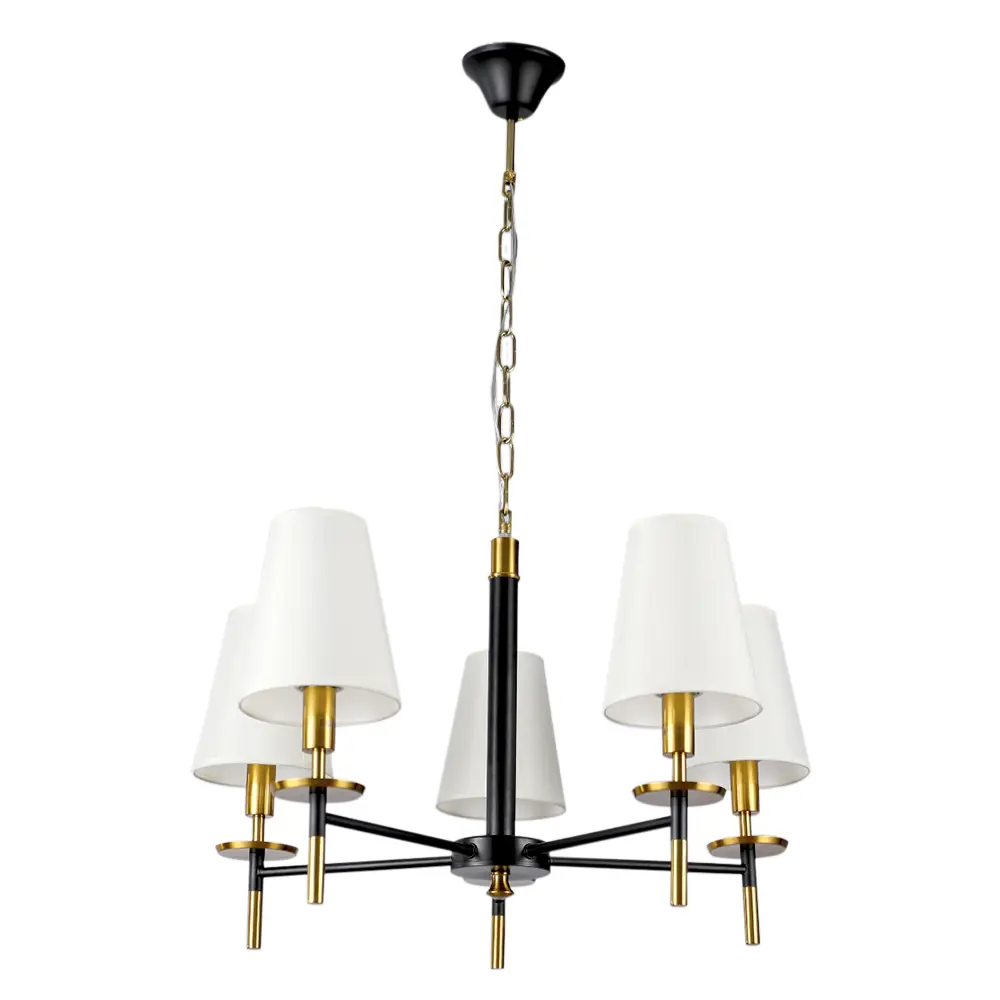 Фото Люстра подвесная Arte lamp A4075lm-5bk 5 ламп 6 м² цвет черный Фото Люстра подвесная Arte lamp A4075lm-5bk 5 ламп 6 м² цвет черный