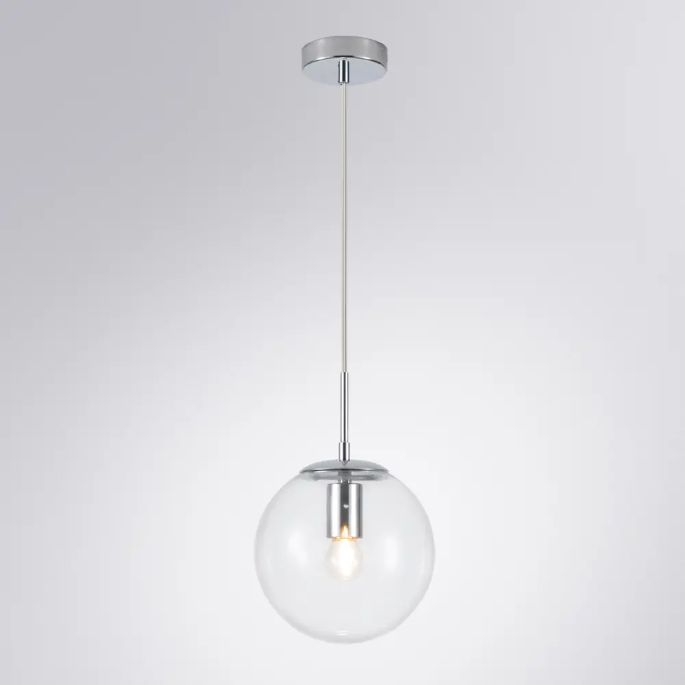 Фото 2 Светильник подвесной Arte lamp A1920sp-1cc 1 лампа 2 м² цвет хром