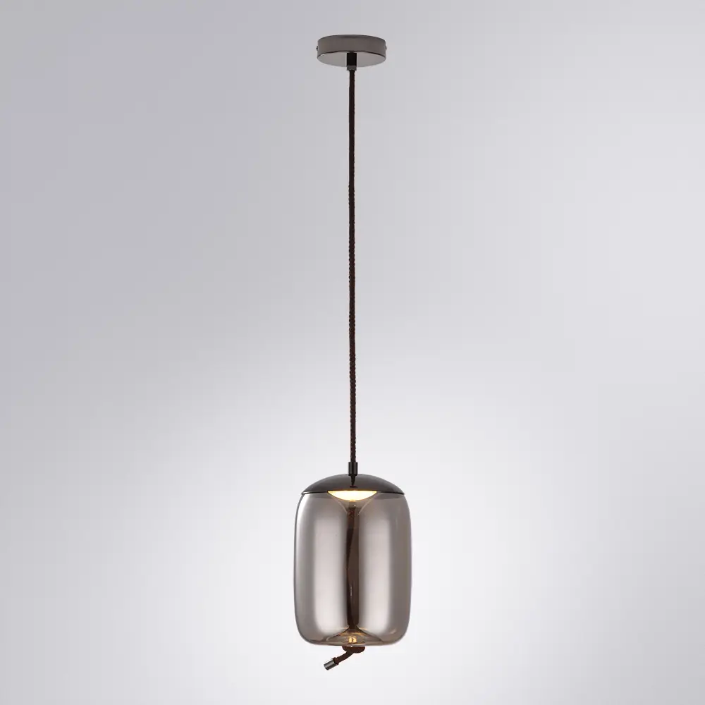 Фото 2 Светильник подвесной светодиодный Arte lamp A7766sp-1bc 3 м² теплый белый (желтый) свет цвет серый/серебристый Фото 2 Светильник подвесной светодиодный Arte lamp A7766sp-1bc 3 м² теплый белый (желтый) свет цвет серый/серебристый