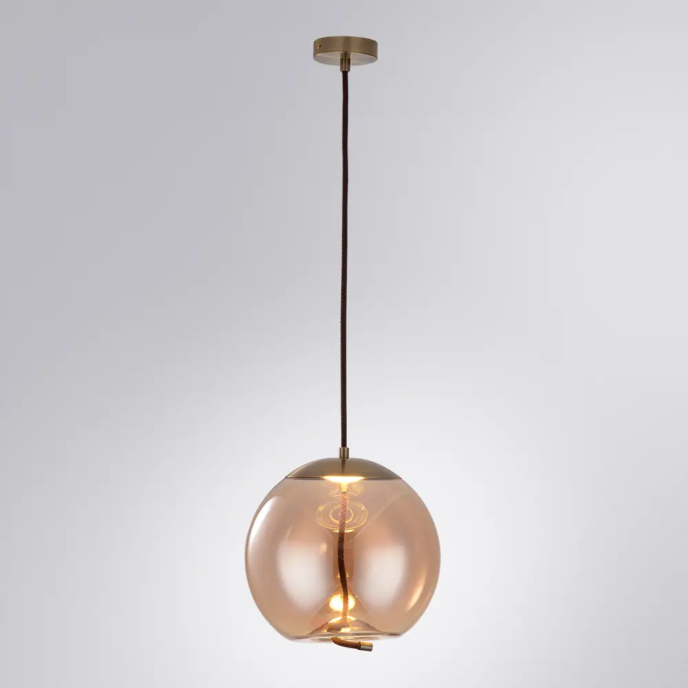 Фото 2 Светильник подвесной светодиодный Arte lamp A7768sp-1ab 3 м² теплый белый (желтый) свет цвет жёлтый/золотой Фото 2 Светильник подвесной светодиодный Arte lamp A7768sp-1ab 3 м² теплый белый (желтый) свет цвет жёлтый/золотой