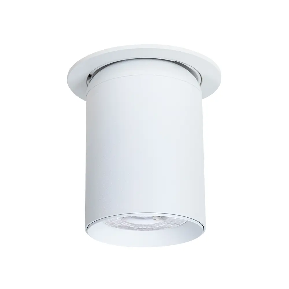 Фото 2 Светильник точечный встраиваемый Arte lamp A3731pl-1wh 1 м² под отверстие 7 см цвет белый Фото 2 Светильник точечный встраиваемый Arte lamp A3731pl-1wh 1 м² под отверстие 7 см цвет белый