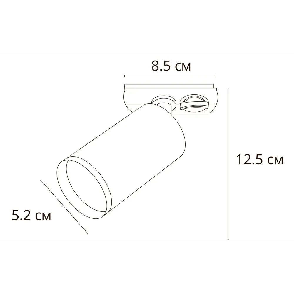 Фото 3 Трековый светильник спот под лампу Arte lamp A1519pl-1bk 35 Вт 1 м² цвет черный Фото 3 Трековый светильник спот под лампу Arte lamp A1519pl-1bk 35 Вт 1 м² цвет черный