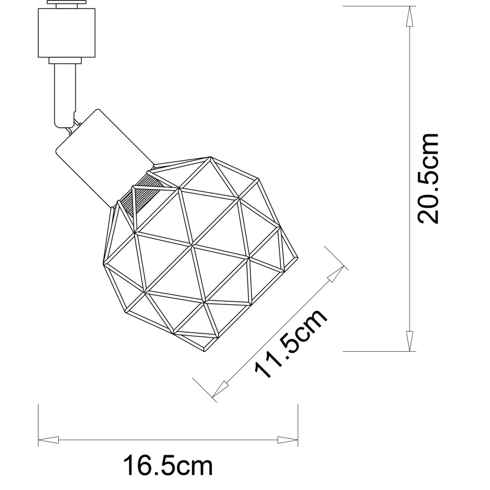 Фото 2 Трековый светильник спот под лампу Arte lamp A6141pl-1go 40 Вт 1 м² цвет черный Фото 2 Трековый светильник спот под лампу Arte lamp A6141pl-1go 40 Вт 1 м² цвет черный