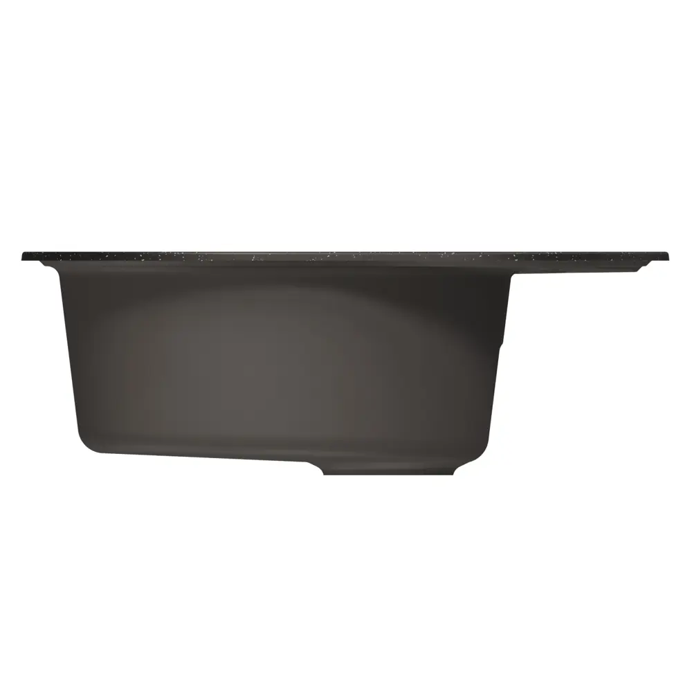 Фото 3 Врезная мойка Mixline Ml-gm17 47x58x18 см искусственный камень цвет черный