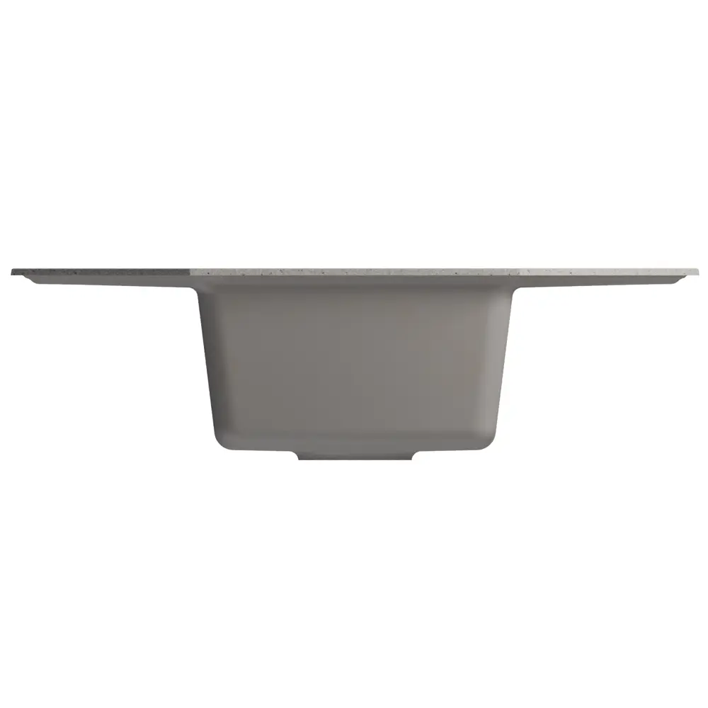 Фото 3 Врезная мойка Mixline Ml-gm24 49x79x20 см искусственный камень цвет серый Фото 3 Врезная мойка Mixline Ml-gm24 49x79x20 см искусственный камень цвет серый
