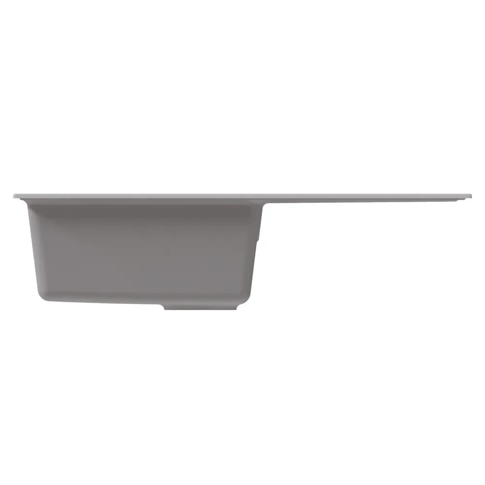 Фото 3 Врезная мойка Mixline ML-GM20 341 48x83x19 см искусственный камень цвет белый Фото 3 Врезная мойка Mixline ML-GM20 341 48x83x19 см искусственный камень цвет белый