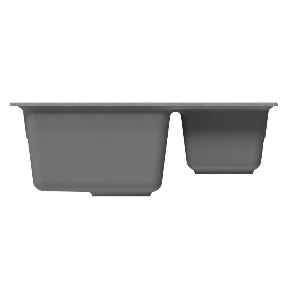 Фото 3 Врезная мойка Mixline Ml-gm21 50x60x19 см искусственный камень цвет графит Фото 3 Врезная мойка Mixline Ml-gm21 50x60x19 см искусственный камень цвет графит