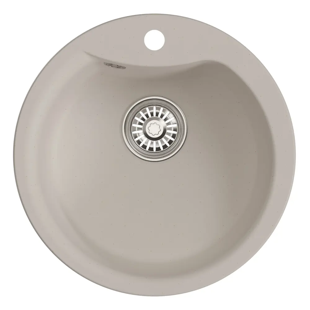 Фото 2 Врезная мойка Mixline ML-GM12 (331) NEW 48x48x20 см искусственный камень цвет белый Фото 2 Врезная мойка Mixline ML-GM12 (331) NEW 48x48x20 см искусственный камень цвет белый