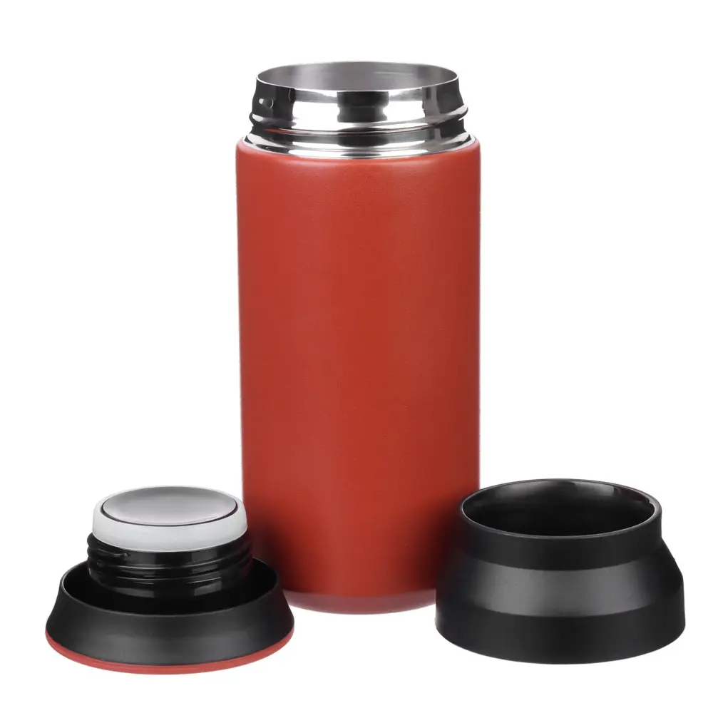 Фото 2 Термос 350 мл Take it easy 5367663 металлическая колба цвет красный Фото 2 Термос 350 мл Take it easy 5367663 металлическая колба цвет красный