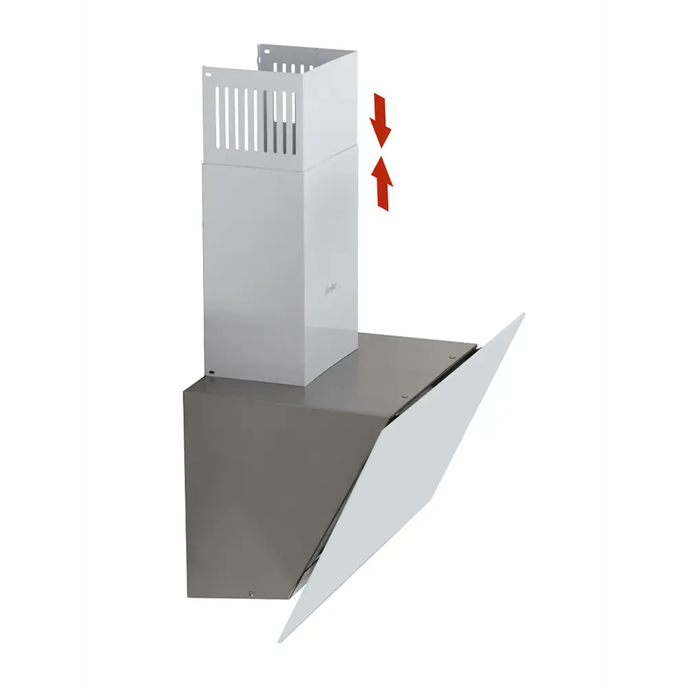 Фото 6 Настенная вытяжка Simfer SM51W1 50 см цвет белый Фото 6 Настенная вытяжка Simfer SM51W1 50 см цвет белый