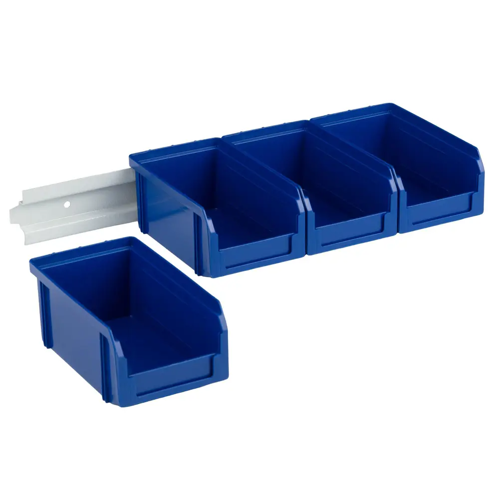 Фото 2 Органайзер 4 ячейки Стелла-Техник 44x8x19 см пластик цвет синий Фото 2 Органайзер 4 ячейки Стелла-Техник 44x8x19 см пластик цвет синий
