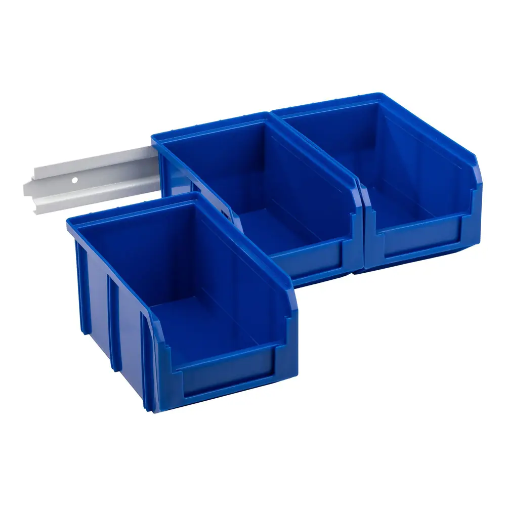 Фото 2 Органайзер 3 ячейки Стелла-Техник 44x12x25 см пластик цвет синий Фото 2 Органайзер 3 ячейки Стелла-Техник 44x12x25 см пластик цвет синий