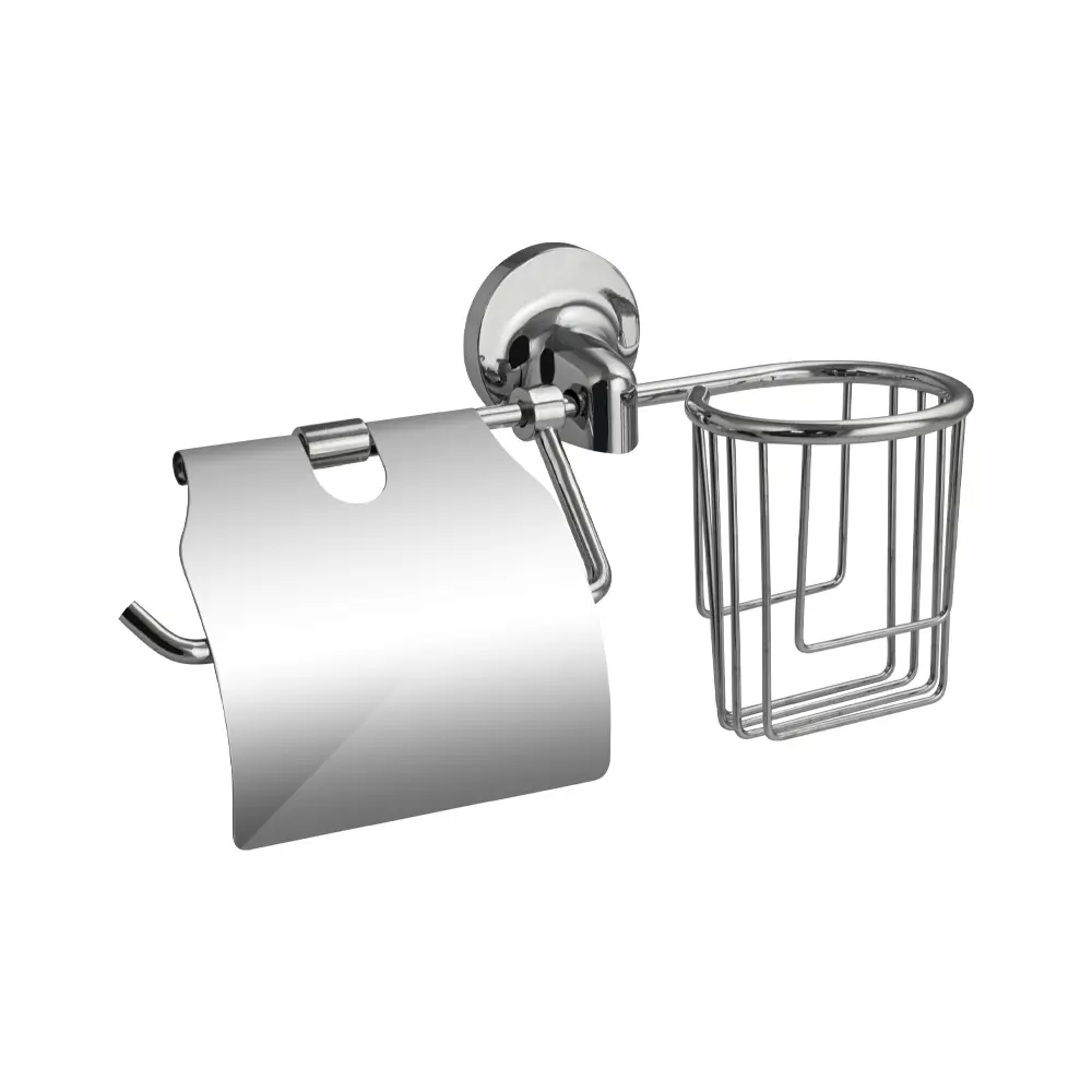 Фото Держатель для туалетной бумаги и освежителя САНАКС 1116 Фото Держатель для туалетной бумаги и освежителя САНАКС 1116
