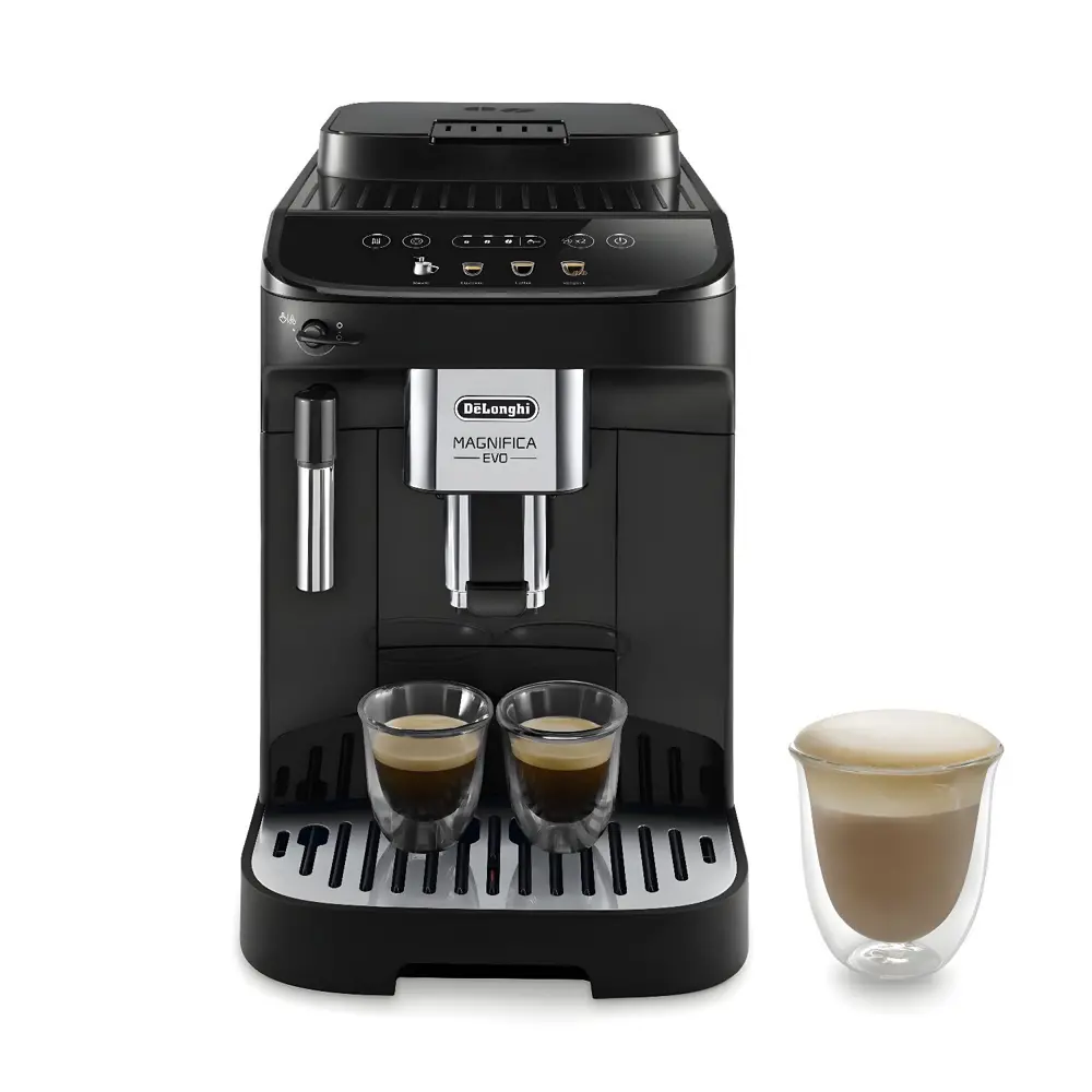 Фото Электрическая кофемашина Delonghi 44x24x36 см цвет черный Фото Электрическая кофемашина Delonghi 44x24x36 см цвет черный