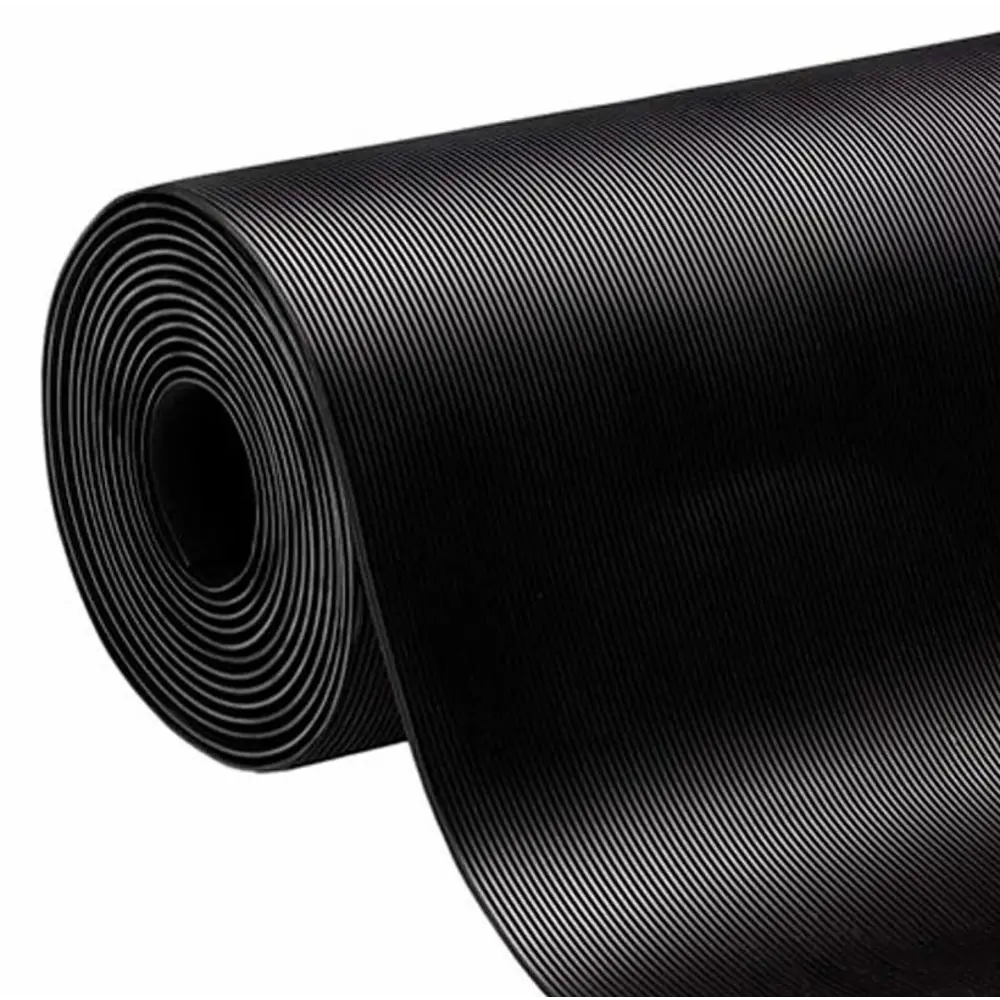 Фото Резиновая рулонная дорожка Сититоп Rubber Matting 1.2x4 м 3мм Штрих Фото Резиновая рулонная дорожка Сититоп Rubber Matting 1.2x4 м 3мм Штрих