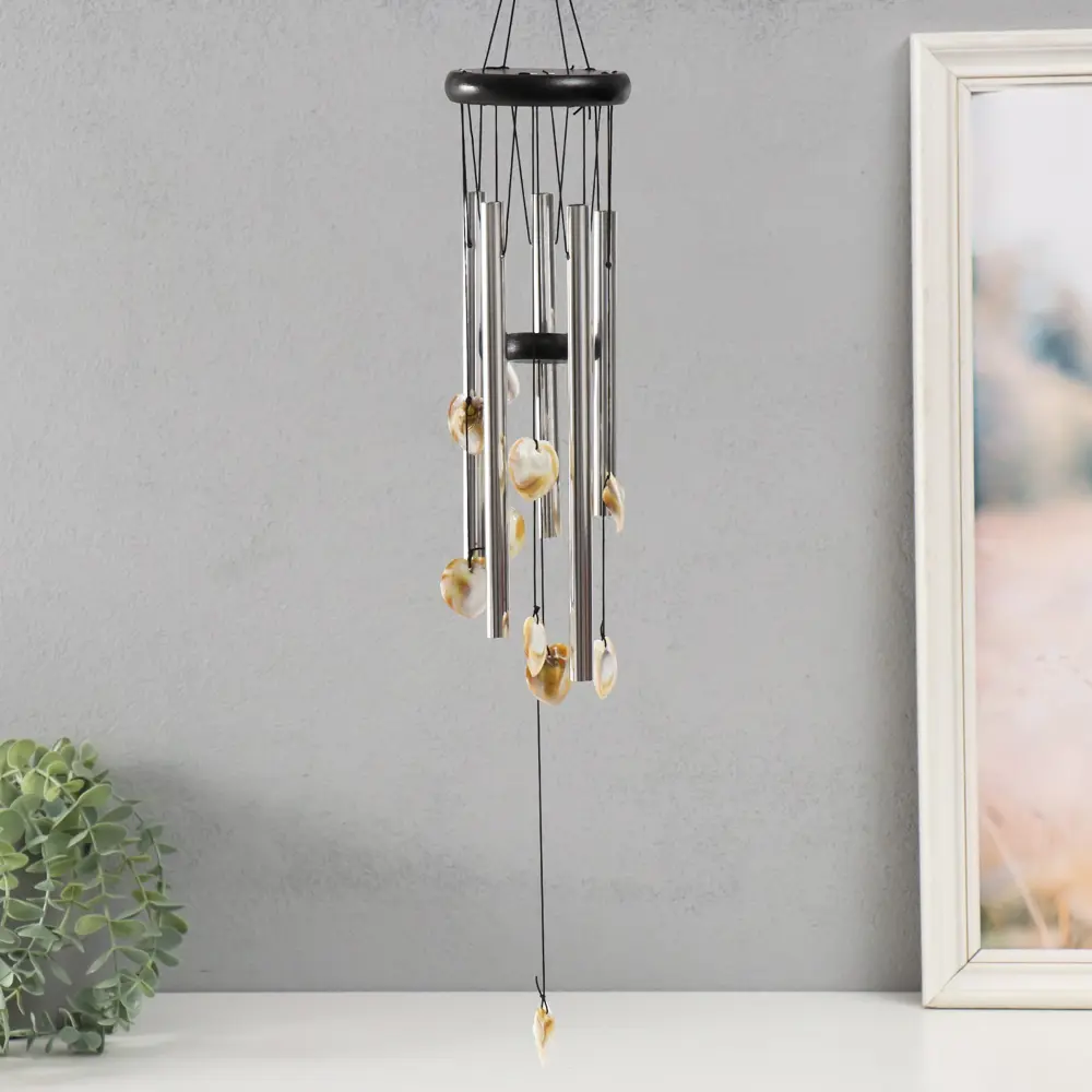 Фото Музыка ветра "Морской бриз" 5 трубок 60x9x9 см Фото Музыка ветра "Морской бриз" 5 трубок 60x9x9 см