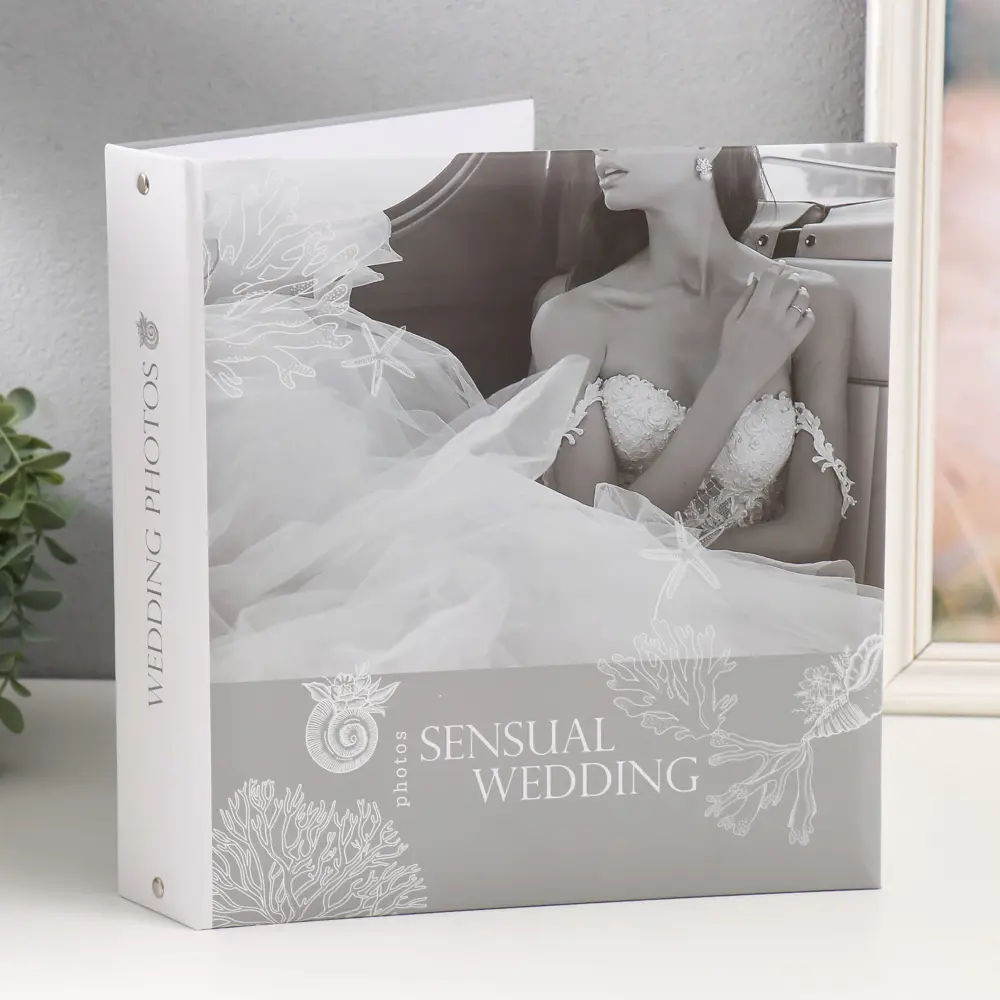 Фото Фотоальбом "Sensual wedding" на 50 магнитных листов 23x28 см на кольцах 1 Фото Фотоальбом "Sensual wedding" на 50 магнитных листов 23x28 см на кольцах 1