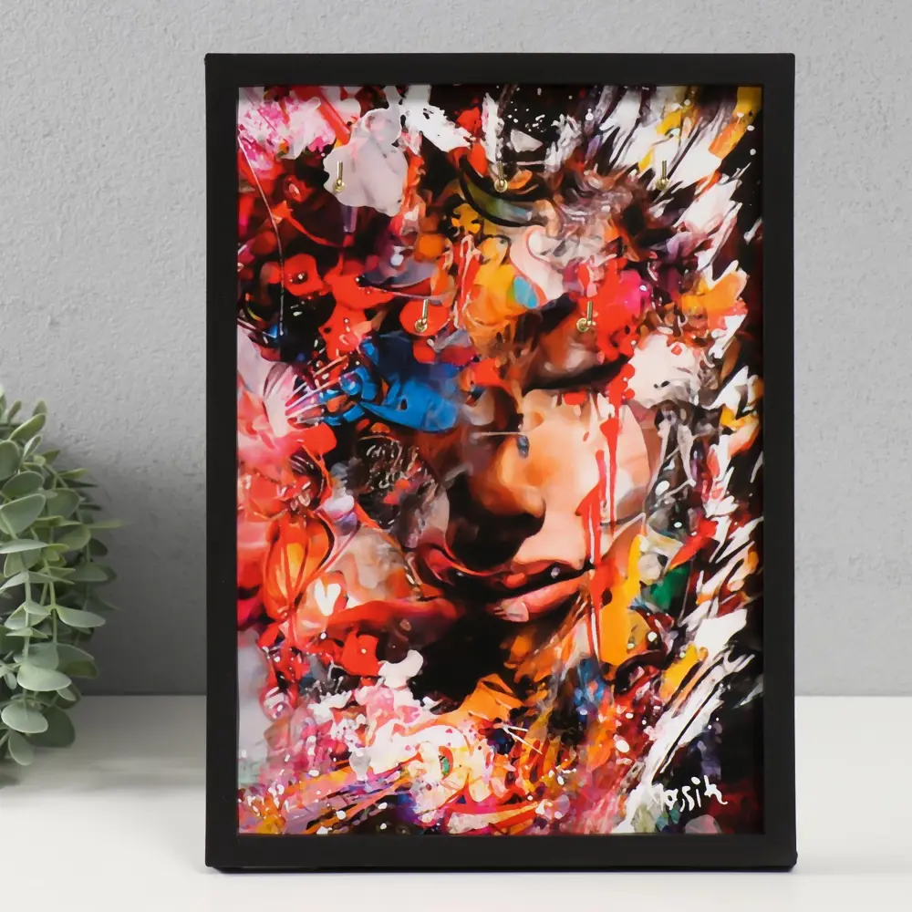 Фото Ключница Simaland Абстракция 9749145, пластик, 32x23 см, цвет разноцветный Фото Ключница Simaland Абстракция 9749145, пластик, 32x23 см, цвет разноцветный