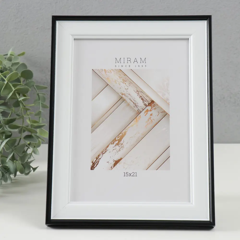 Фото Рамка Мирам 10145271, 15x21 см, пластик Фото Рамка Мирам 10145271, 15x21 см, пластик