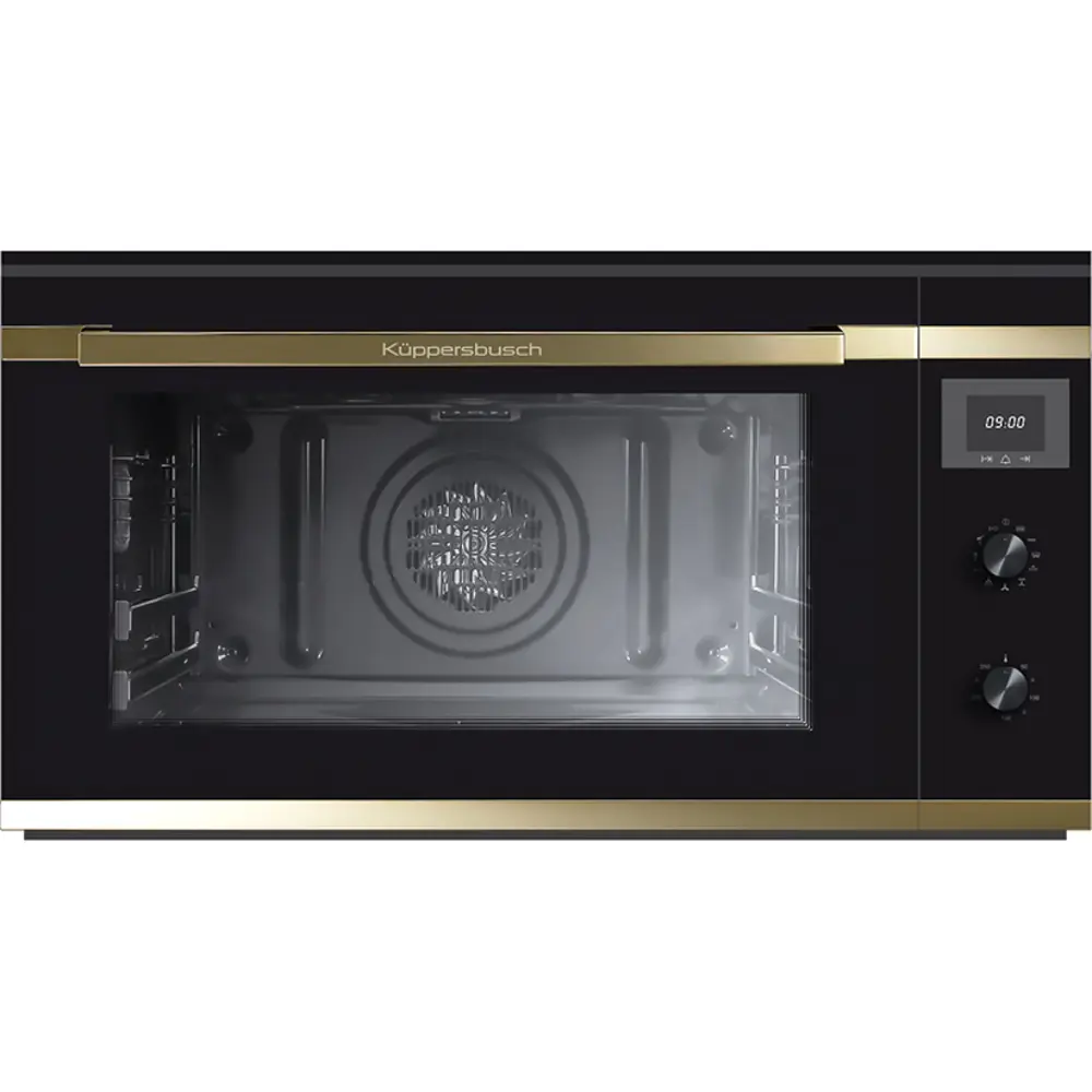 Фото Электрический встраиваемый духовой шкаф Kuppersbusch B 9330.0 S4 89.2x48x55.6 см цвет черный/золотой Фото Электрический встраиваемый духовой шкаф Kuppersbusch B 9330.0 S4 89.2x48x55.6 см цвет черный/золотой