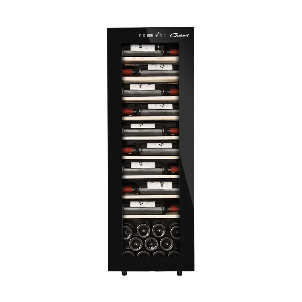 Фото 3 Винный шкаф Libhof Gourmet GM-65 43x125.20x61см цвет черный Фото 3 Винный шкаф Libhof Gourmet GM-65 43x125.20x61см цвет черный