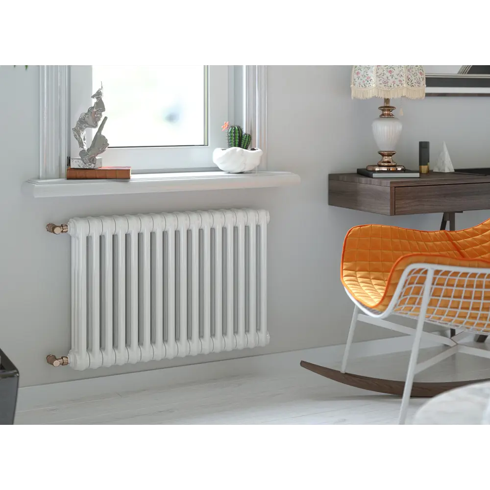 Фото 2 Радиатор трубчатый Guardo Pilon Aqua 3T-0565 30 BK 3/4" 500/137.4 30 секций боковое подключение сталь цвет белый Фото 2 Радиатор трубчатый Guardo Pilon Aqua 3T-0565 30 BK 3/4" 500/137.4 30 секций боковое подключение сталь цвет белый