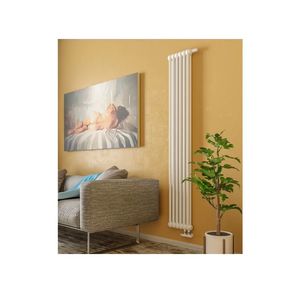 Фото 2 Радиатор трубчатый Guardo Pilon Aqua 2T-1800 12 MK 50/56.4 12 секций нижнее подключение сталь цвет белый Фото 2 Радиатор трубчатый Guardo Pilon Aqua 2T-1800 12 MK 50/56.4 12 секций нижнее подключение сталь цвет белый