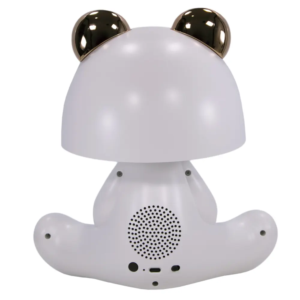 Фото Ночник светодиодный с выключателем Artplays Artm283 Мишка белый с bluetooth колонкой Фото Ночник светодиодный с выключателем Artplays Artm283 Мишка белый с bluetooth колонкой