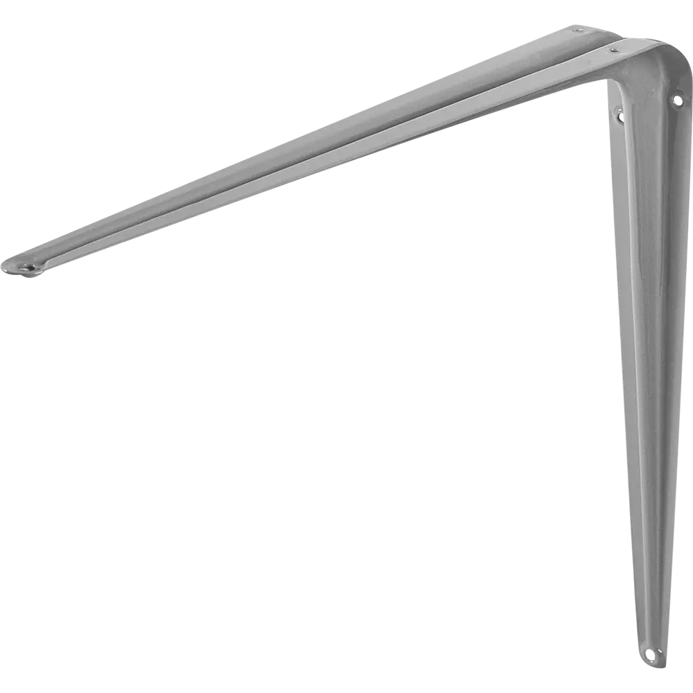 Фото Кронштейн Normo 35x40 см нагрузка до 25 кг цвет серый Фото Кронштейн Normo 35x40 см нагрузка до 25 кг цвет серый