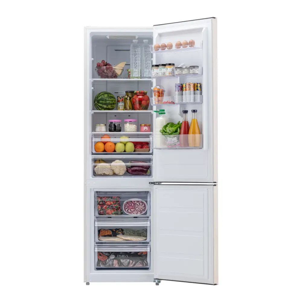 Фото 9 Отдельностоящий холодильник Delvento VDR49101 59.5x201 см цвет бежевый Фото 9 Отдельностоящий холодильник Delvento VDR49101 59.5x201 см цвет бежевый