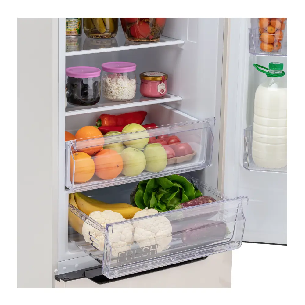 Фото 12 Отдельностоящий холодильник Delvento VDR49101 59.5x201 см цвет бежевый Фото 12 Отдельностоящий холодильник Delvento VDR49101 59.5x201 см цвет бежевый