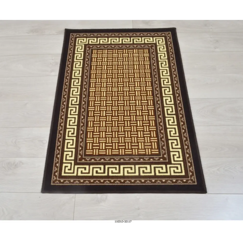 Фото 2 Коврик декоративный нейлон Нью Соса 110313-32117-40/80x120 см цвет коричневый Фото 2 Коврик декоративный нейлон Нью Соса 110313-32117-40/80x120 см цвет коричневый