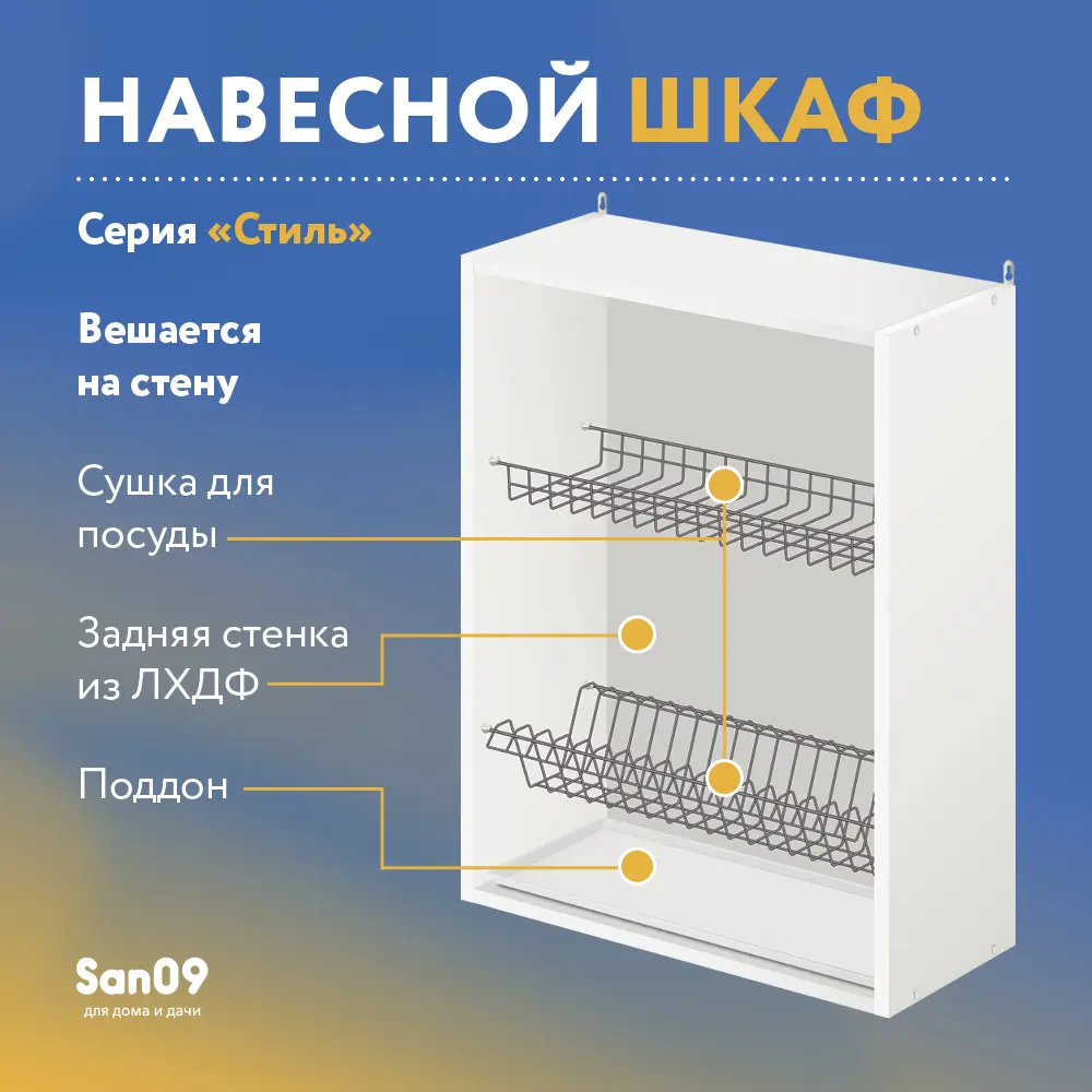 Фото 4 Навесной шкаф Лидер Стиль SHS60_MR 60x72x30 см ЛДСП Фото 4 Навесной шкаф Лидер Стиль SHS60_MR 60x72x30 см ЛДСП
