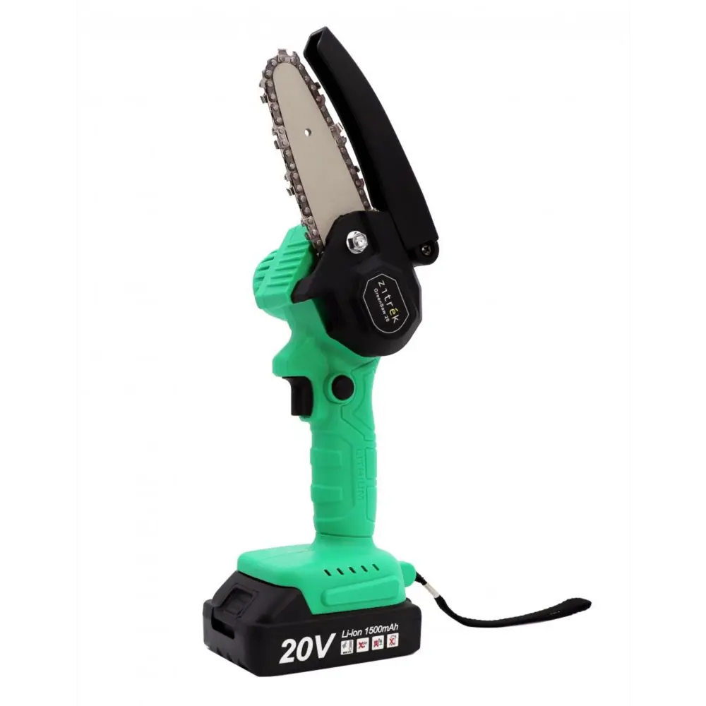 Фото 3 Пила аккумуляторная Zitrek Greensaw 082-1850 20 В шина 10 см 2x1,5 Ач АКБ и ЗУ в комплекте Фото 3 Пила аккумуляторная Zitrek Greensaw 082-1850 20 В шина 10 см 2x1,5 Ач АКБ и ЗУ в комплекте
