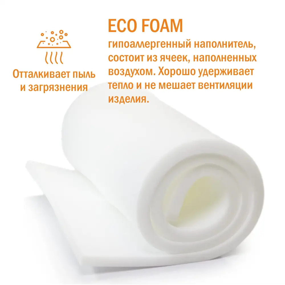 Фото 6 Матрас Plams Slip H8 140x200x8 см беспружинный, полутораспальный Фото 6 Матрас Plams Slip H8 140x200x8 см беспружинный, полутораспальный