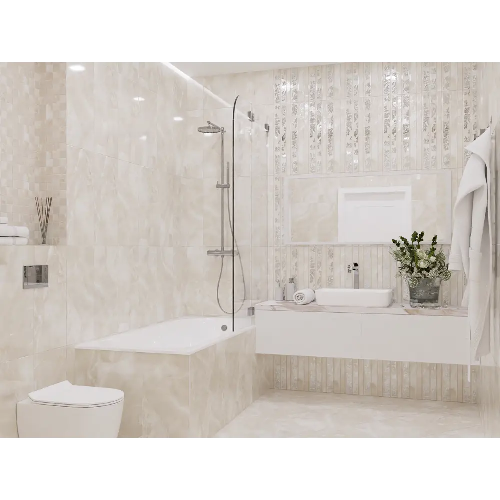 Фото 3 Керамическая плитка Azori Latila 508941201 31.5x63см 1.59 м² цвет бежевый, цена за упаковку Фото 3 Керамическая плитка Azori Latila 508941201 31.5x63см 1.59 м² цвет бежевый, цена за упаковку