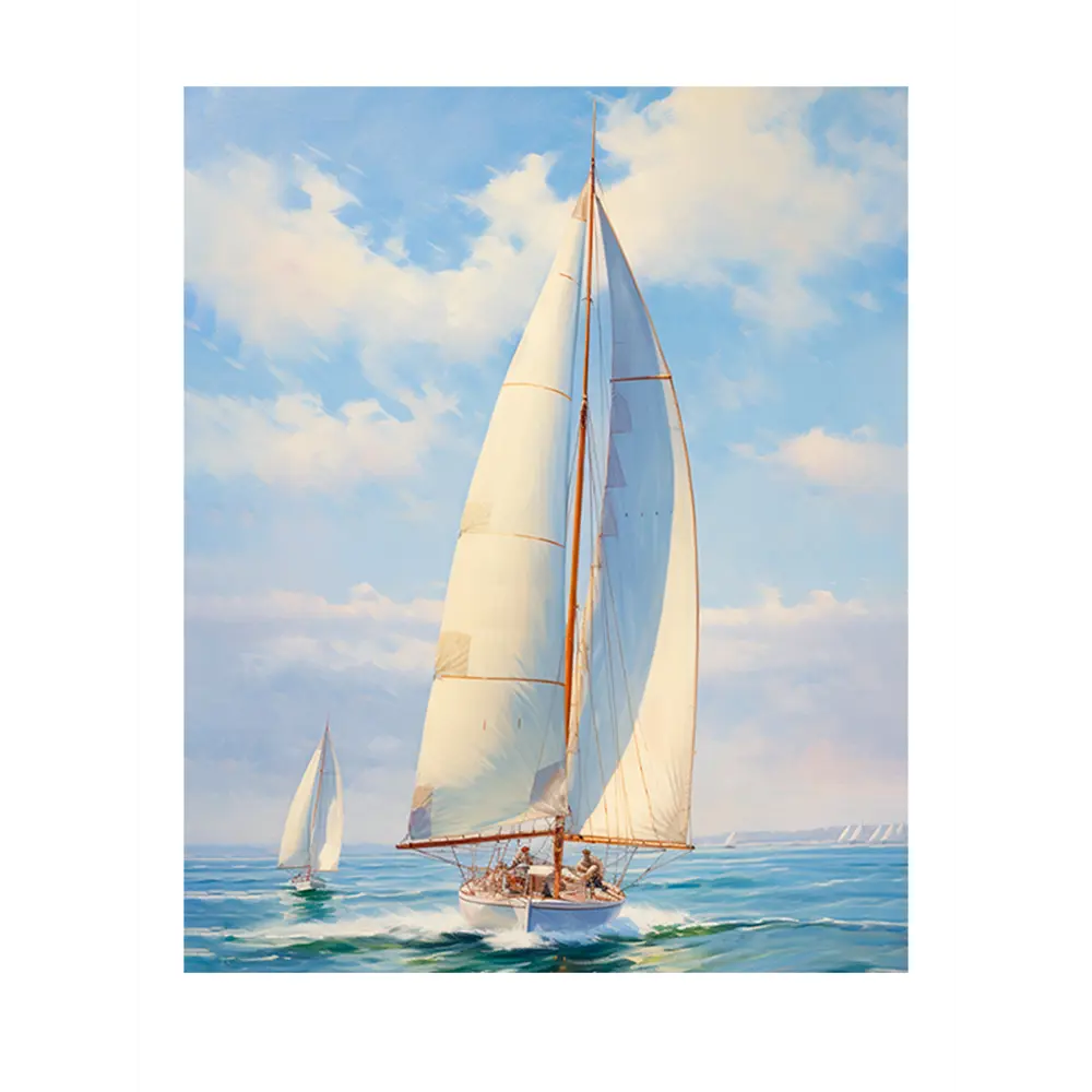Фото Картина на холсте Fbrush Парусник 40x50 см Фото Картина на холсте Fbrush Парусник 40x50 см