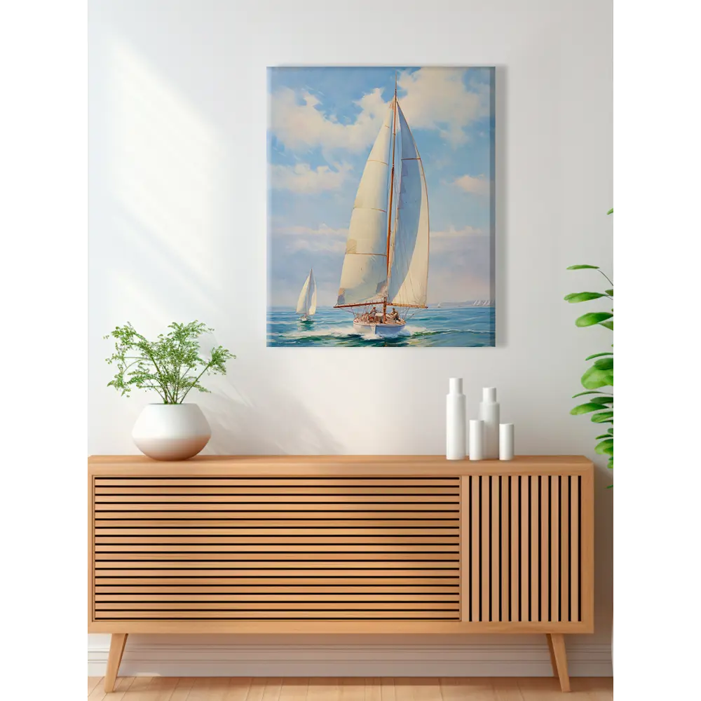 Фото 7 Картина на холсте Fbrush Парусник 40x50 см Фото 7 Картина на холсте Fbrush Парусник 40x50 см