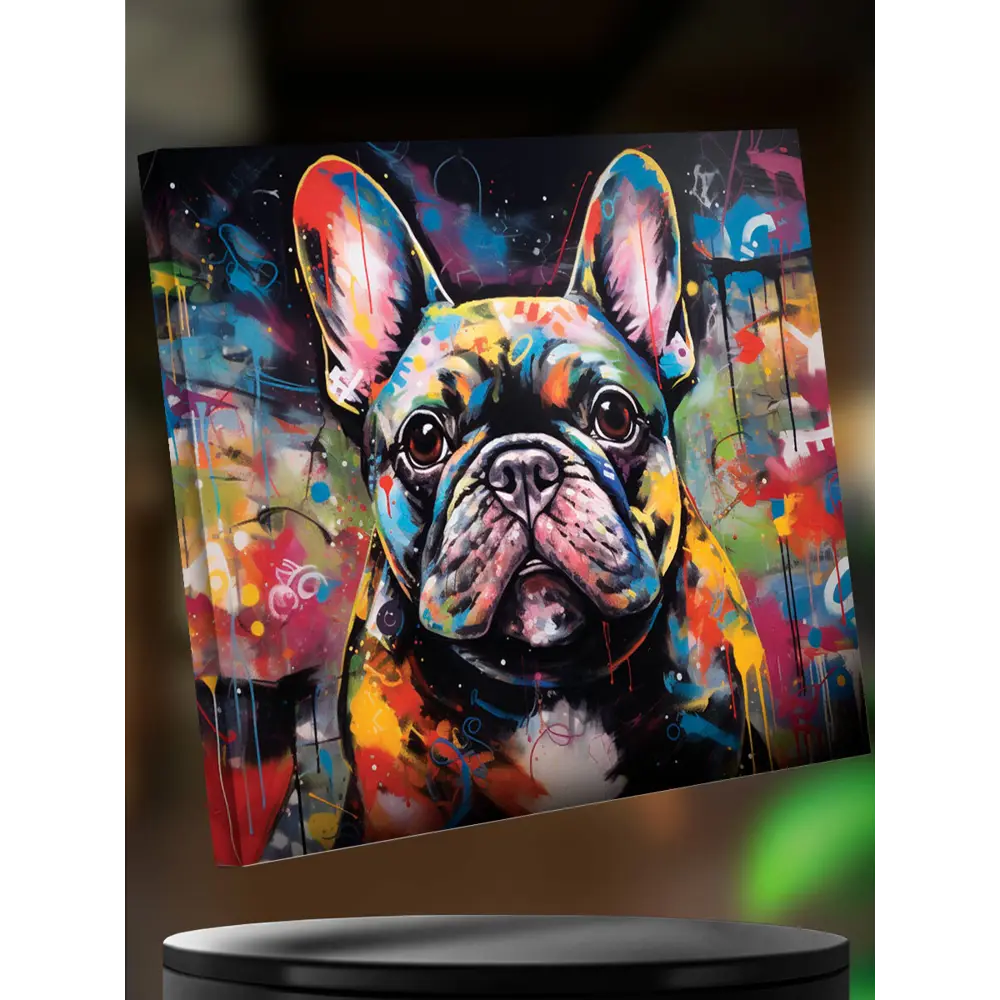 Фото 2 Картина на холсте Fbrush Стрит дог 50x40 см