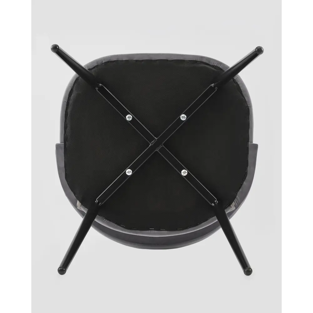 Фото 6 Стул Myfar Бенедикт 48x81x55 см велюр цвет серый