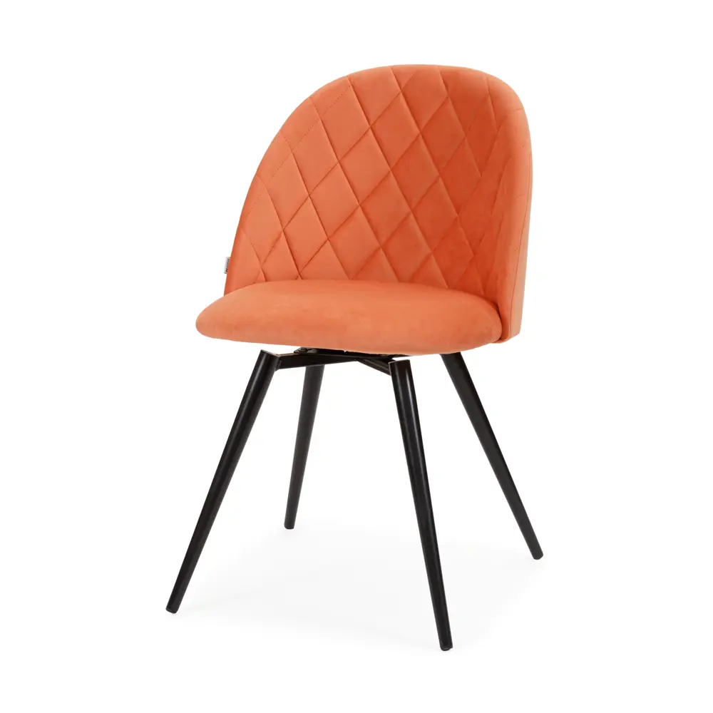 Фото Стул Myfar Джозефина 48x83x55 см велюр цвет терракотовый Фото Стул Myfar Джозефина 48x83x55 см велюр цвет терракотовый